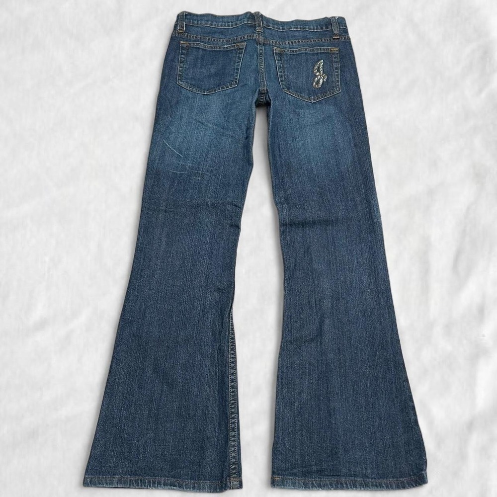 Juicy Couture dark wash mid rise bootcut flare jeans Size 29